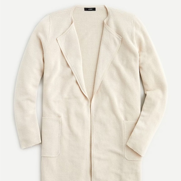 J. Crew Sweaters - JCrew XS tan open front cardigan